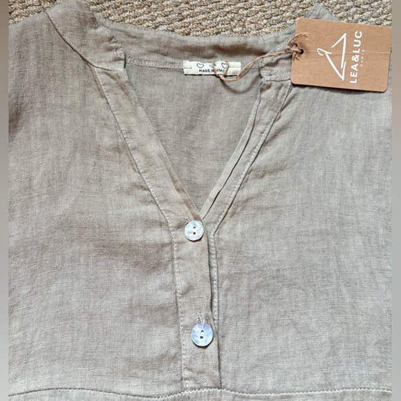 NWT. NEW 100% Linen dress - Picture 7 of 7